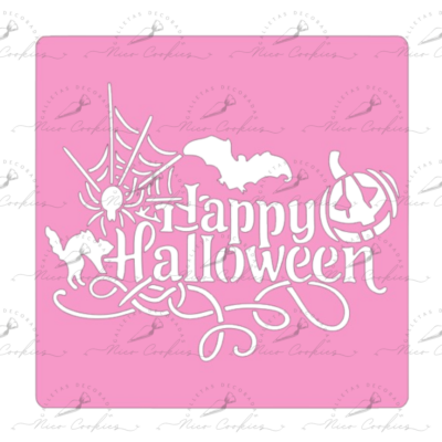 Stencil Happy Halloween