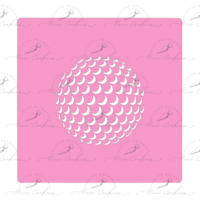 Stencil Pelota de Golf