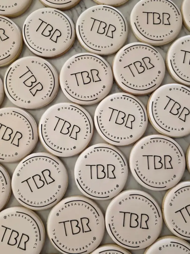 Galletas corporativas con logo de empresa estampado
